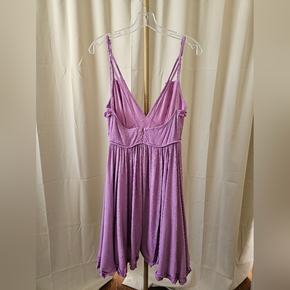 Twenty Ten Lavender Ruffle Sundress | Flowy Open Back 💜 - Picture 4 of 5